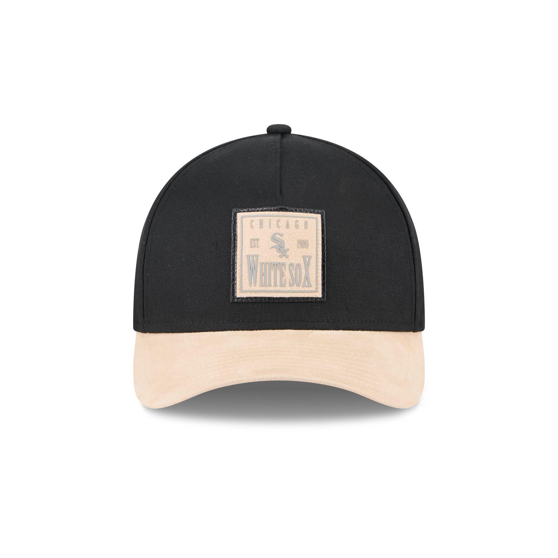 Chicago White Sox Suede Patch 9FORTY M-Crown A-Frame Adjustable Hat Male Product Image