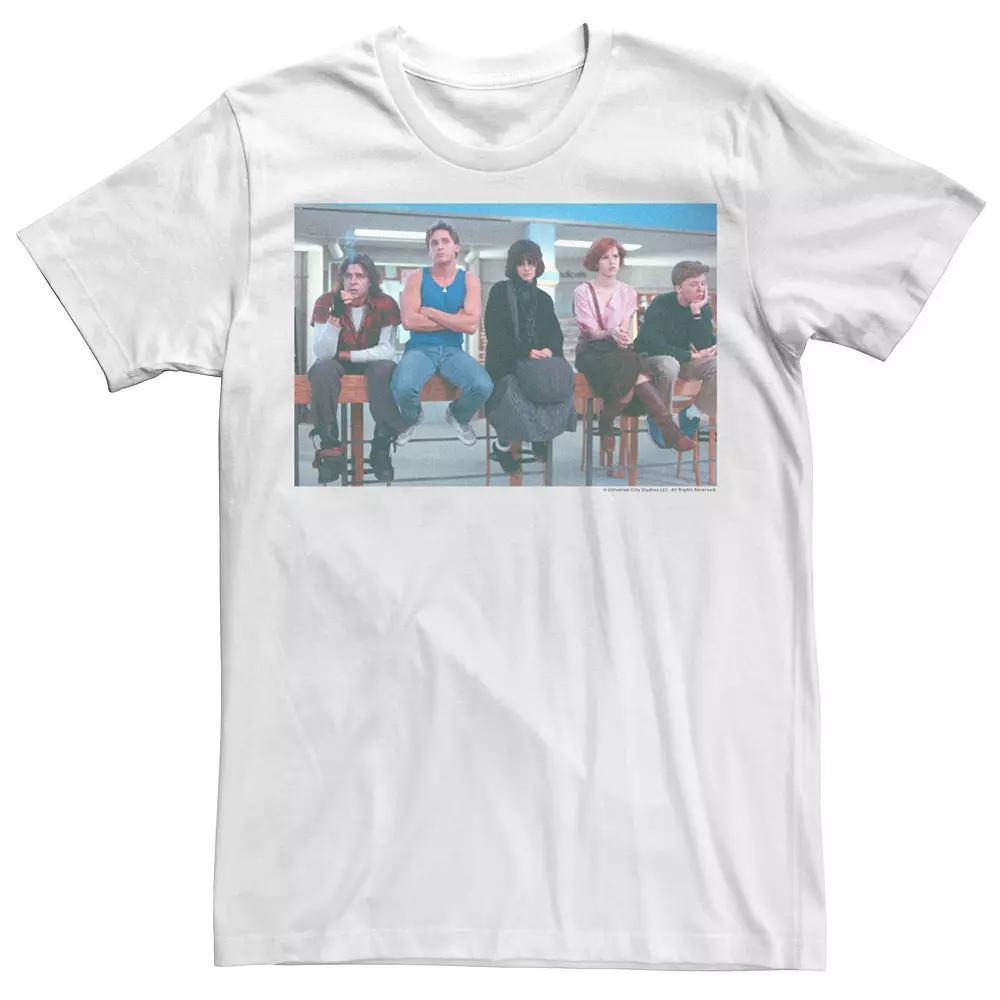 Men's The Breakfast Club Movie Tee, Size: Small, White Product Image