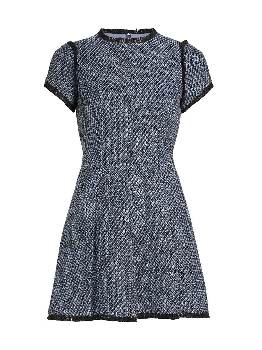 Womens Nova Metallic Tweed Minidress Product Image
