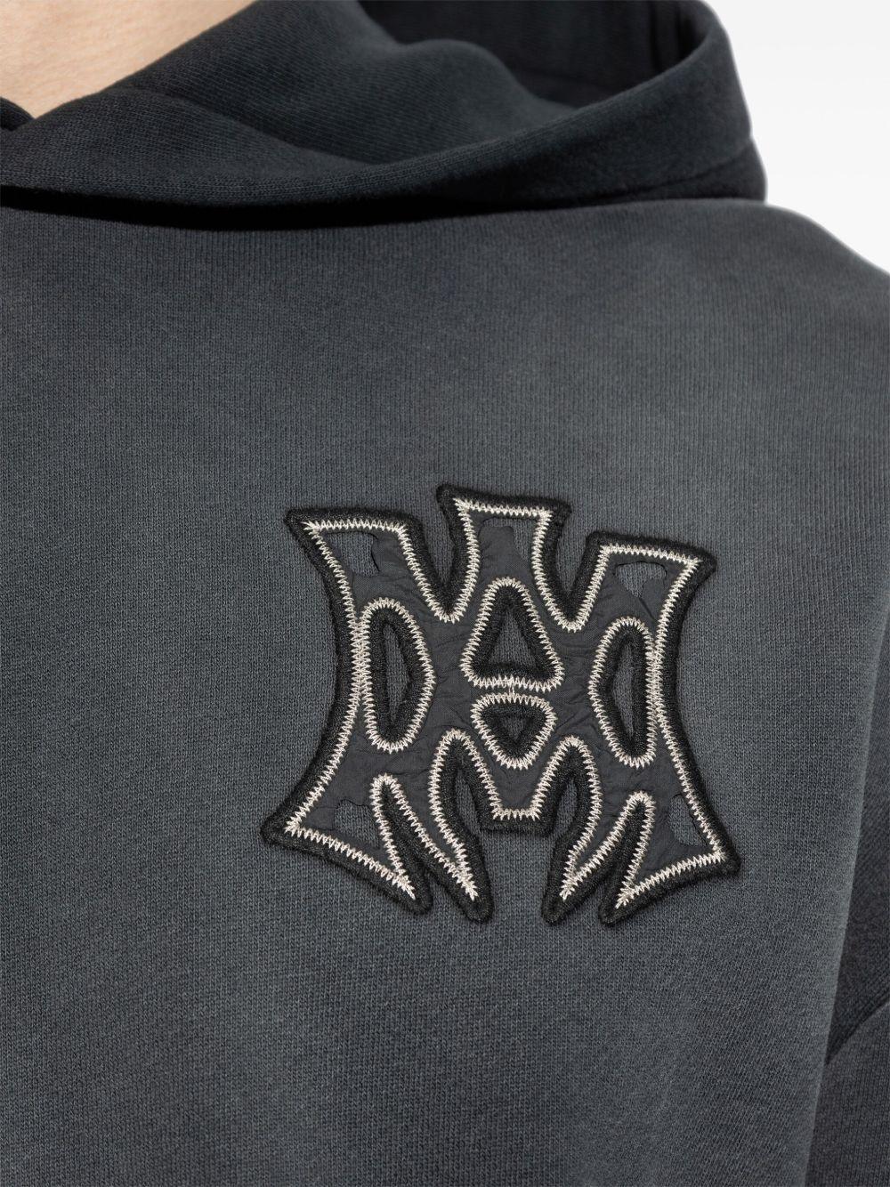 logo-embroidered hoodie Product Image
