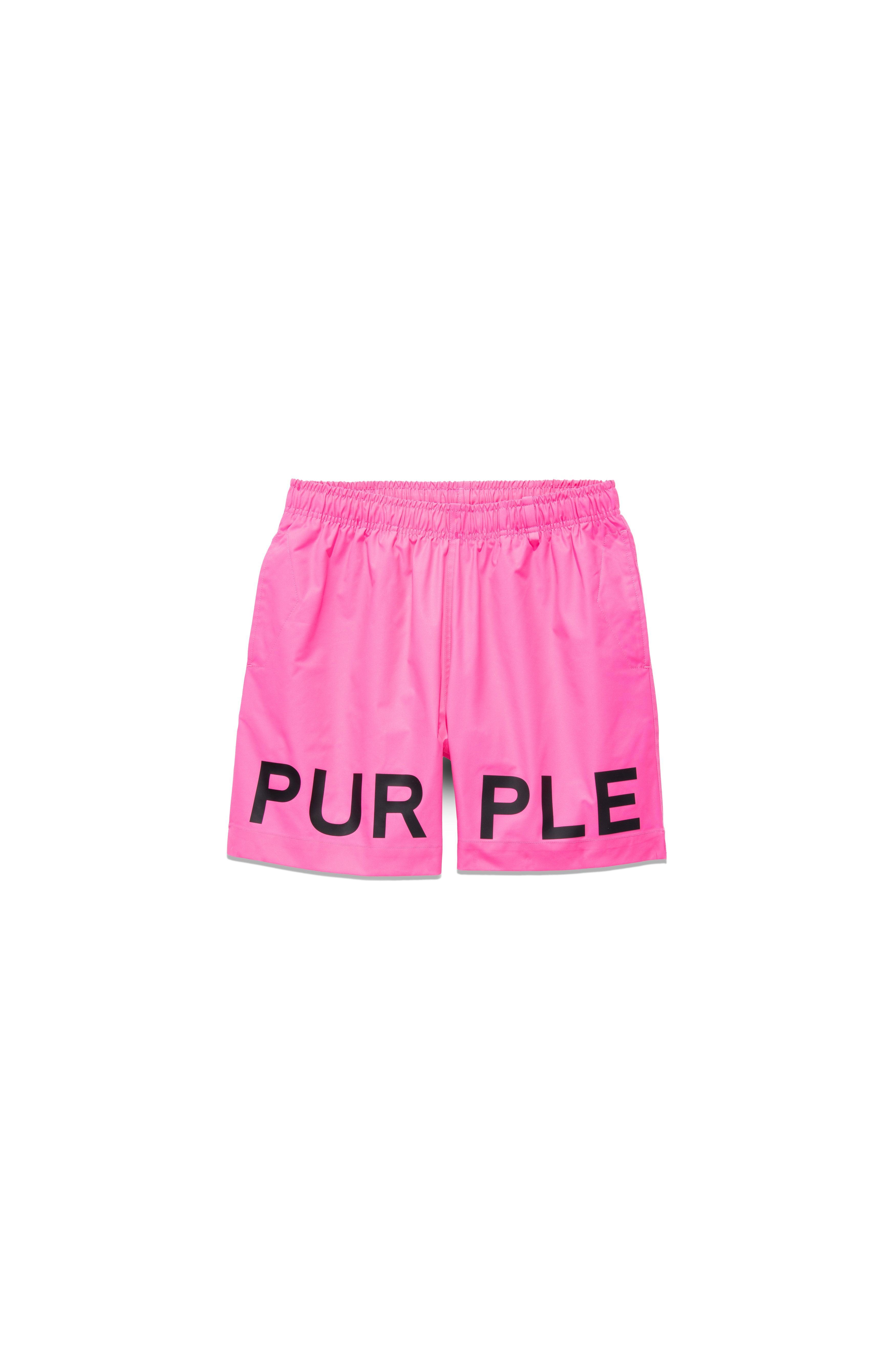 Wordmark Neon Pink All-Around Short Male Product Image