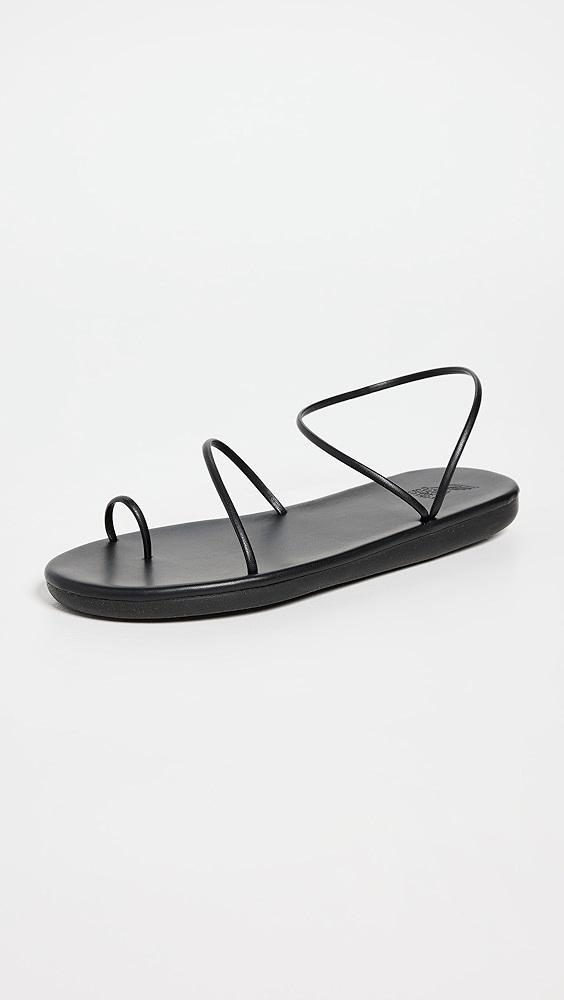 Black Suede Studio Mika Flats | Shopbop Product Image