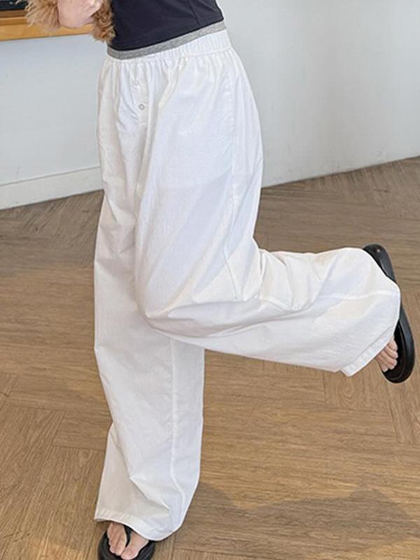 Street Wide Leg Pants Product Image