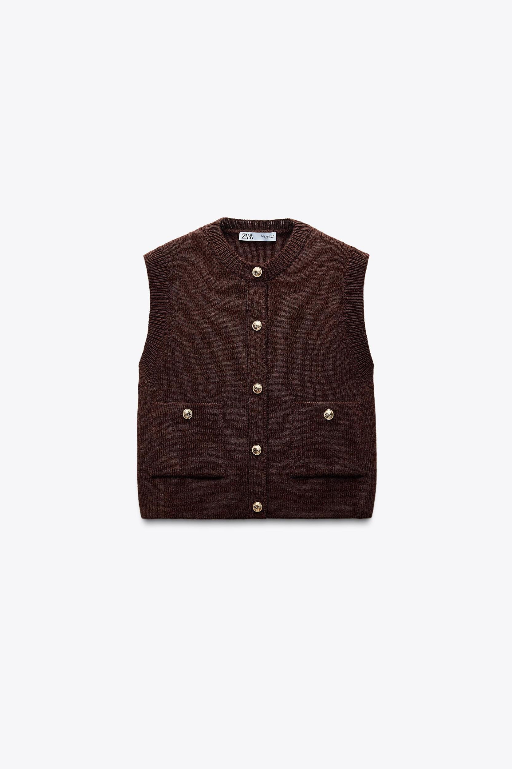 SMOOTH KNIT VEST TOP Product Image