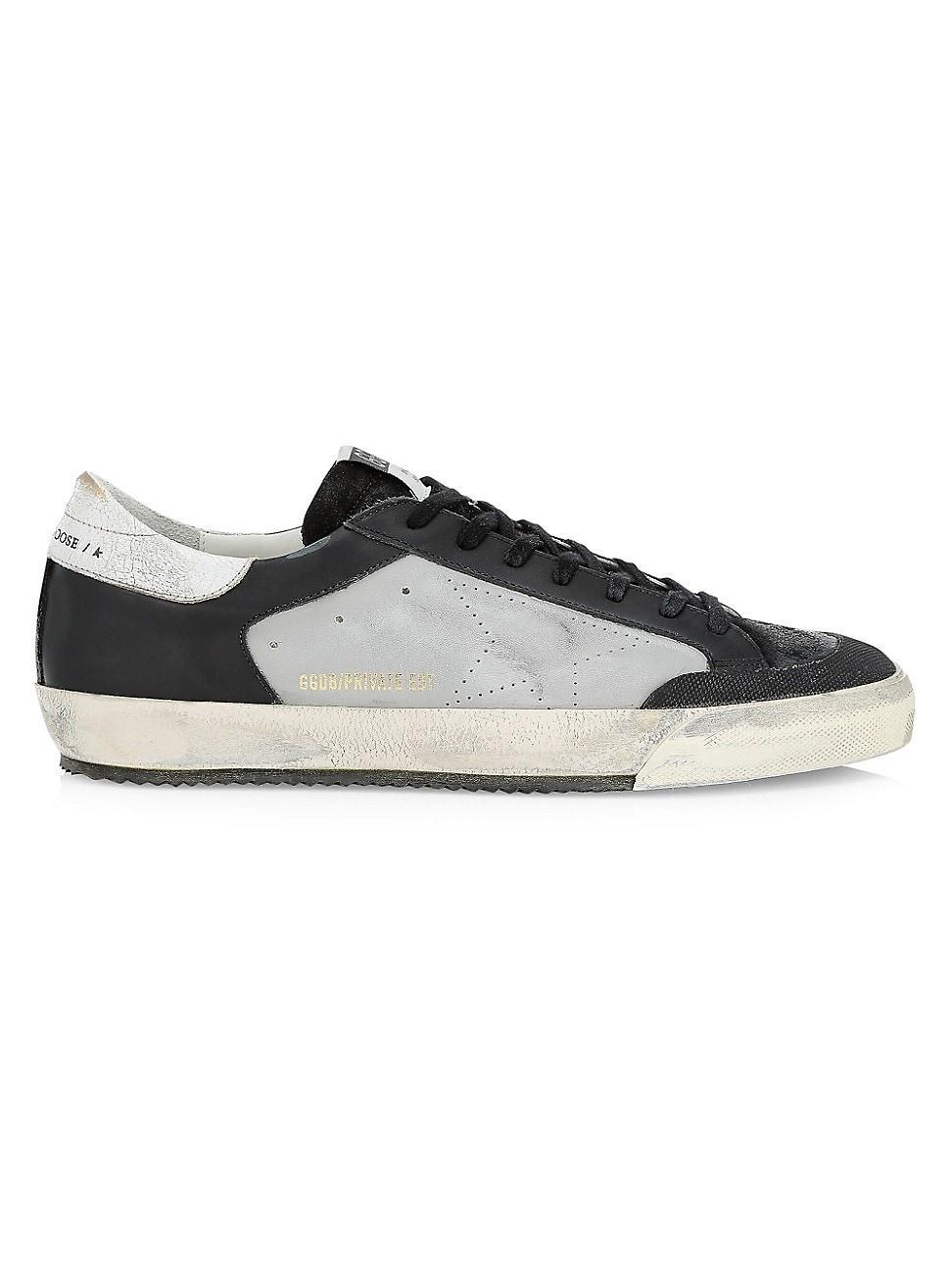 Mens Super Star Leather Sneakers Product Image