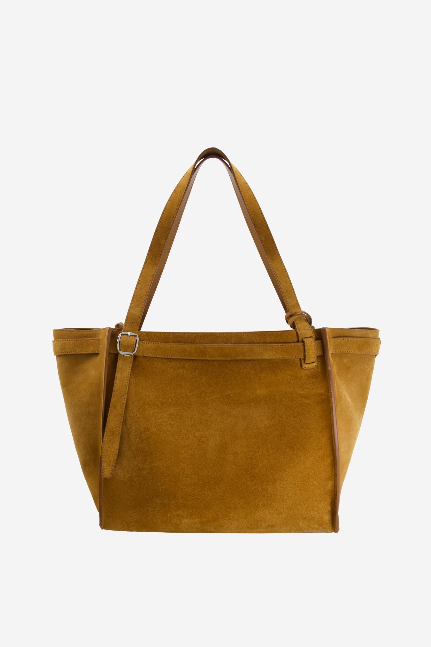 Suede Belt Cabas Bag Product Image