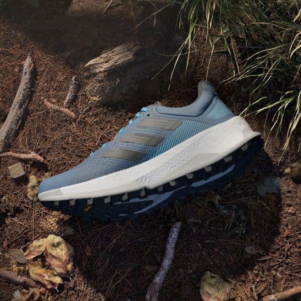 adidas Terrex Soulstride Ultra Trail Running Shoes Magic Grey 9 Mens Product Image