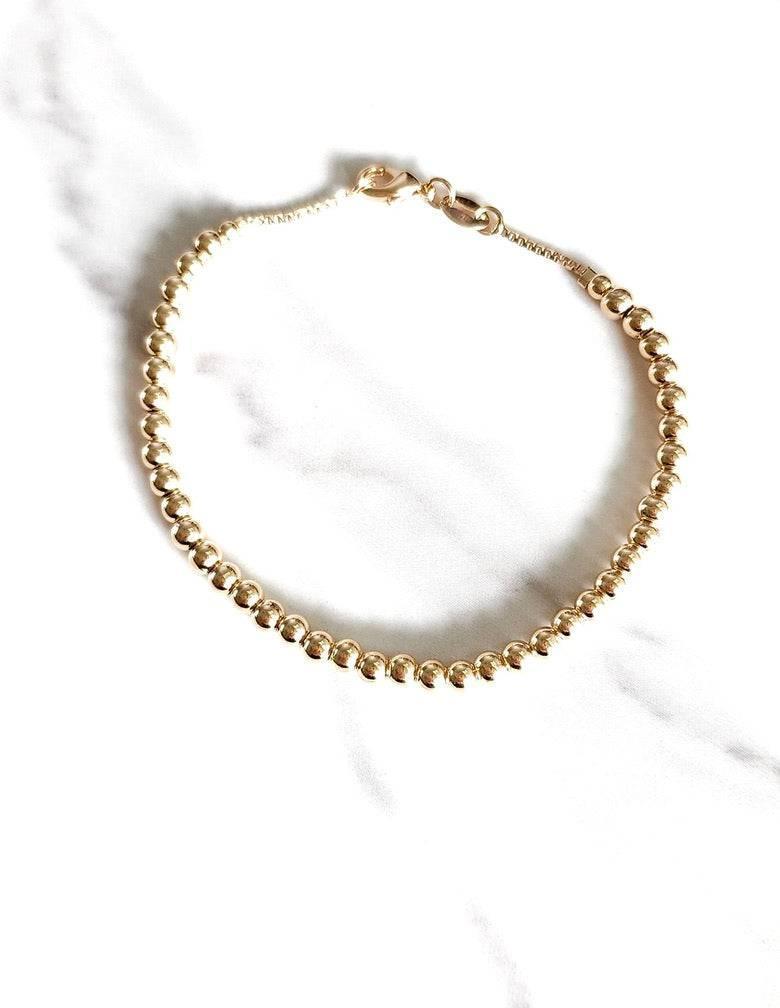 X Bracelet Sphere Gold-filled Ball Product Image