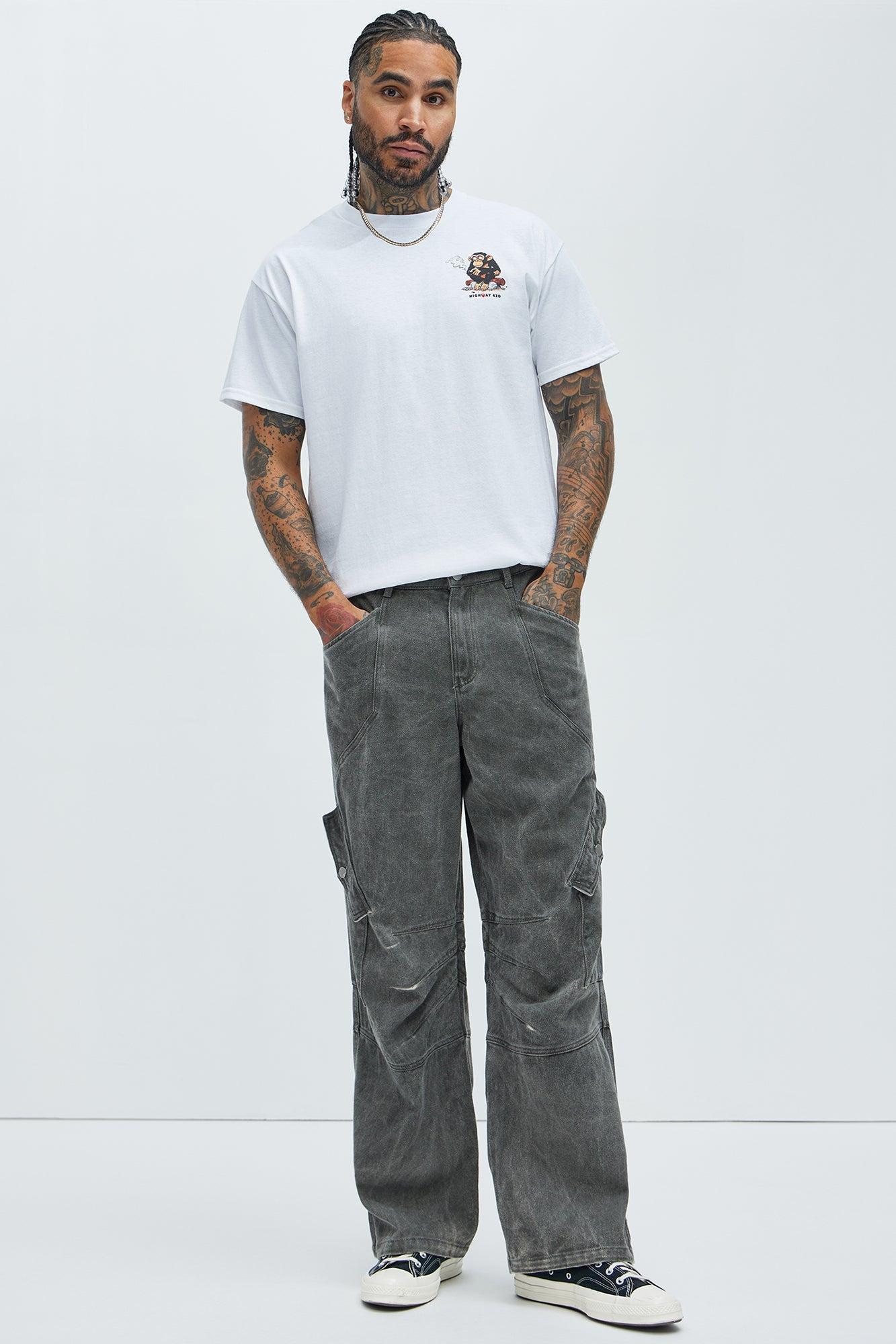 Stoned Age Short Sleeve Tee - White Product Image