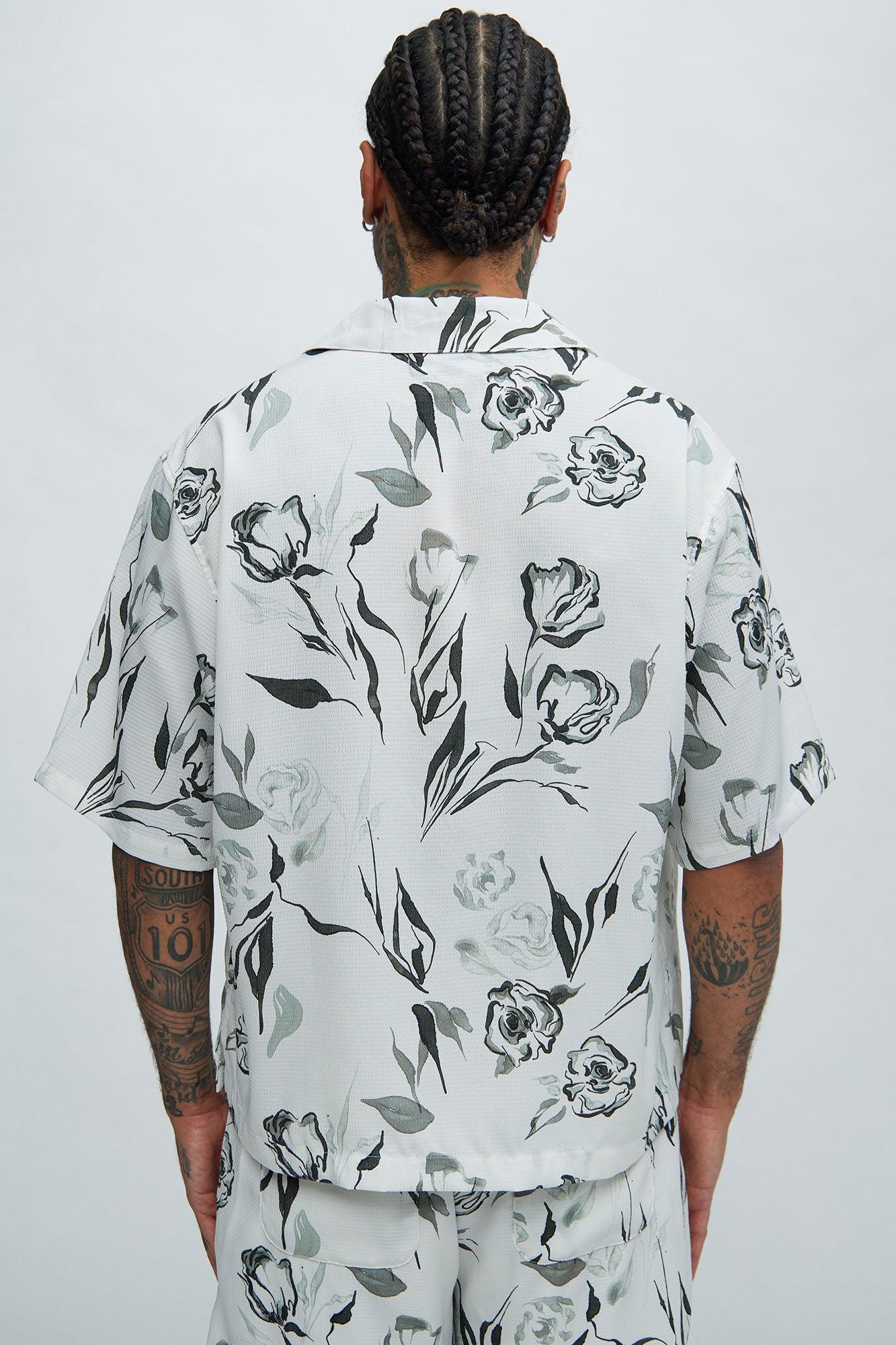 Eden Floral Shirt - White/combo Product Image