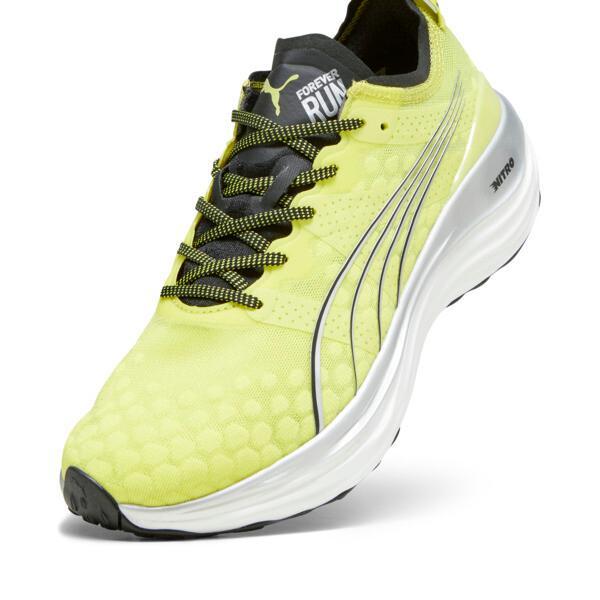 PUMA ForeverRUN NITROâ¢ Men's Running Shoes in Yellow Burst/Black/Silver Product Image