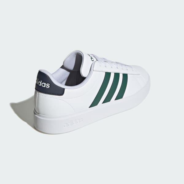 adidas Grand Court Shoes Halo Silver 13 Mens Product Image