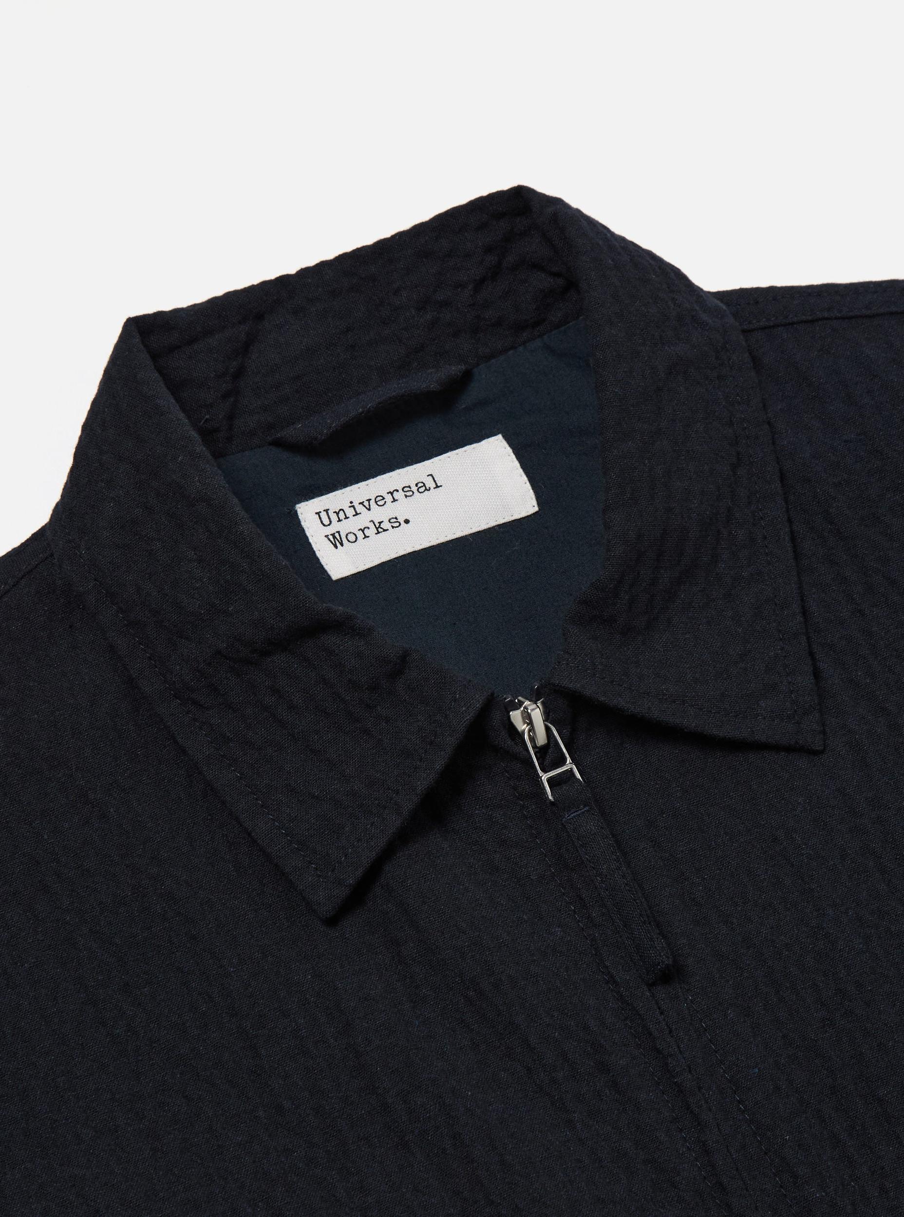 Universal Works E130 Jacket in Dark Navy Ospina Cotton Product Image