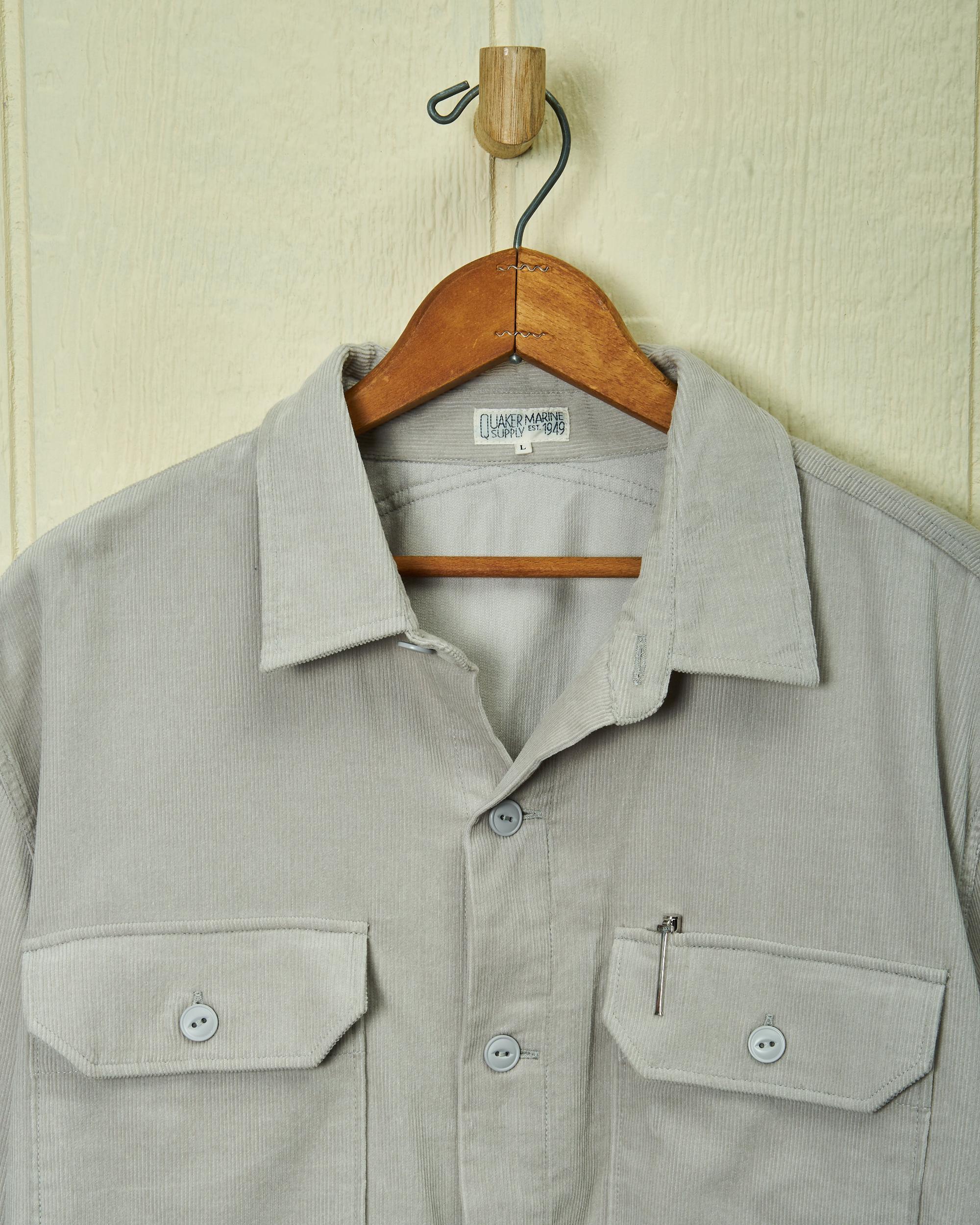 MacArthur Shirt in Slate Corduroy Product Image