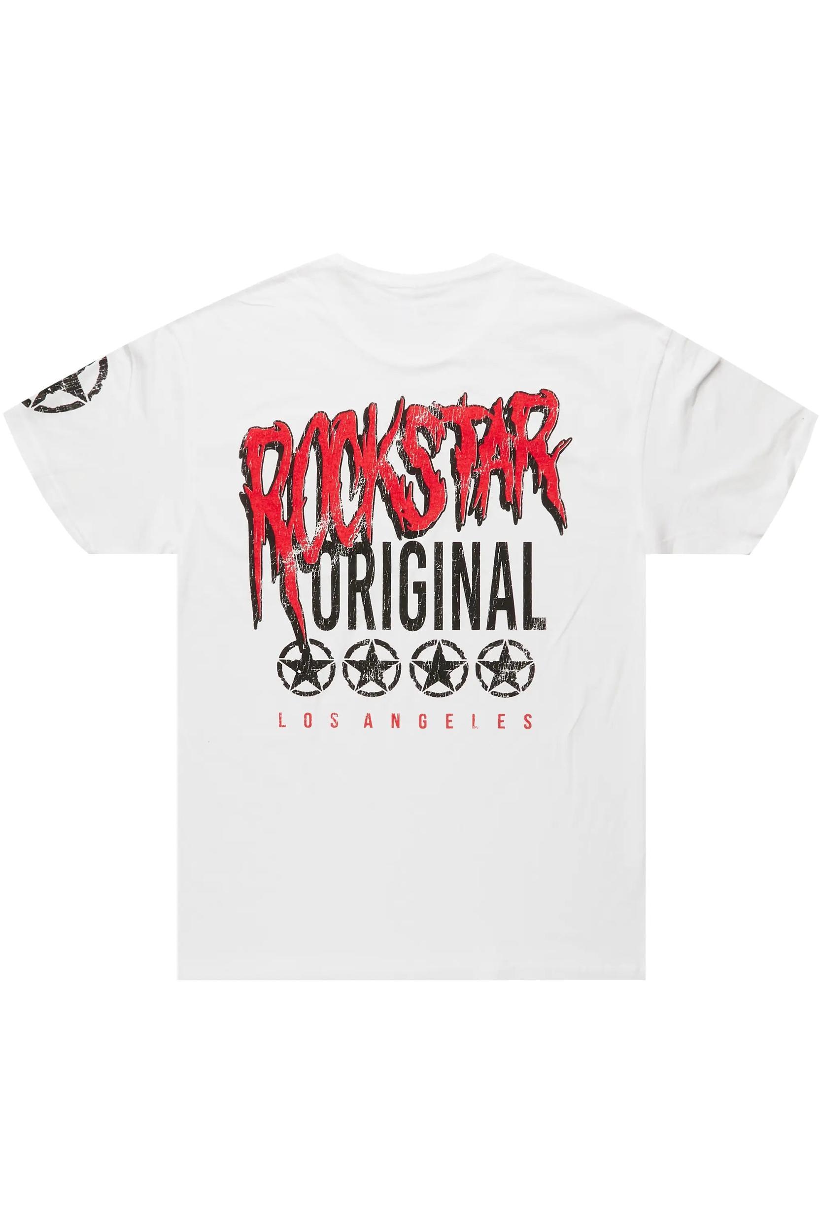 Wizzurd White Graphic T-Shirt Male Product Image