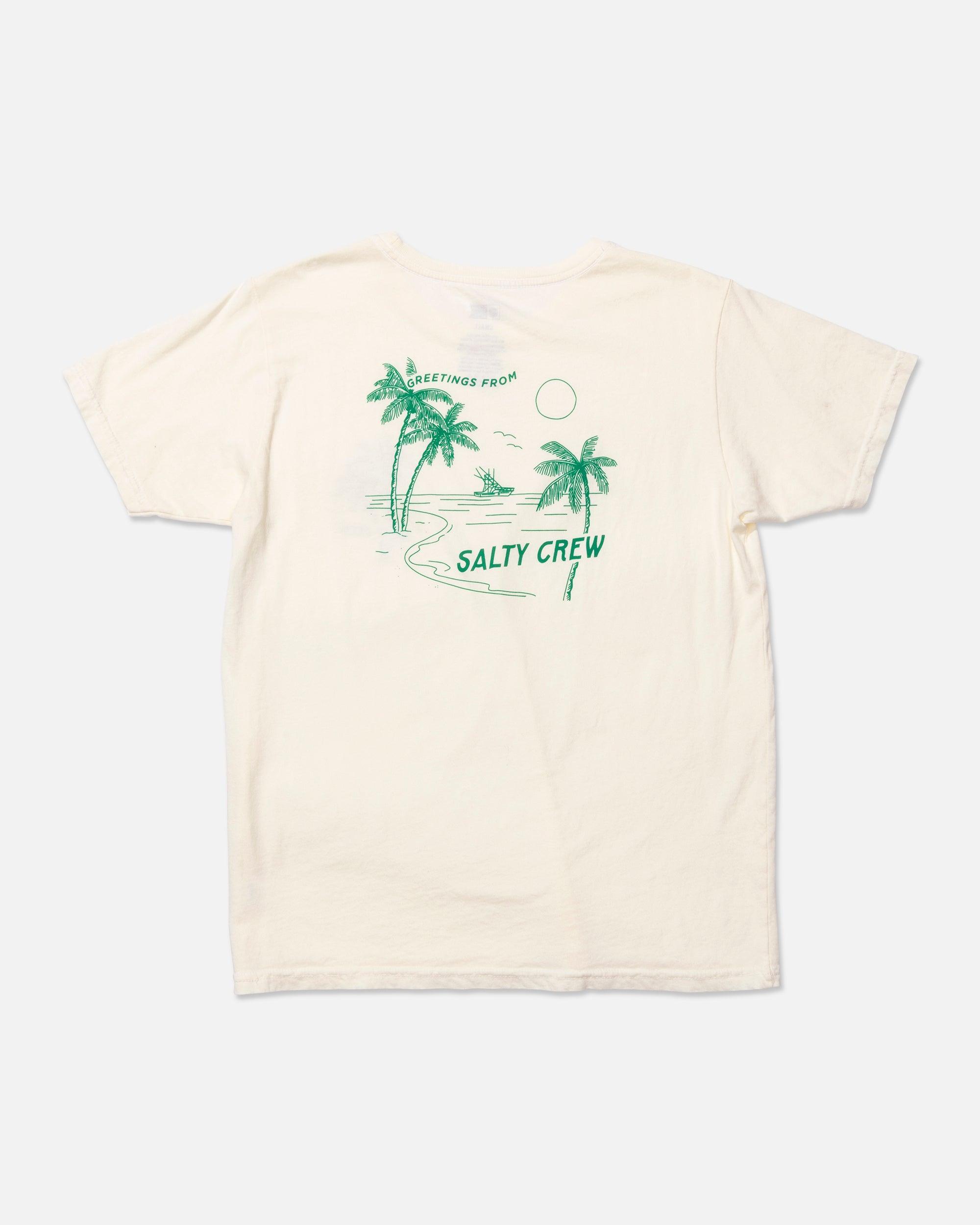 Greetings Boyfriend Tee - Off White Female Product Image