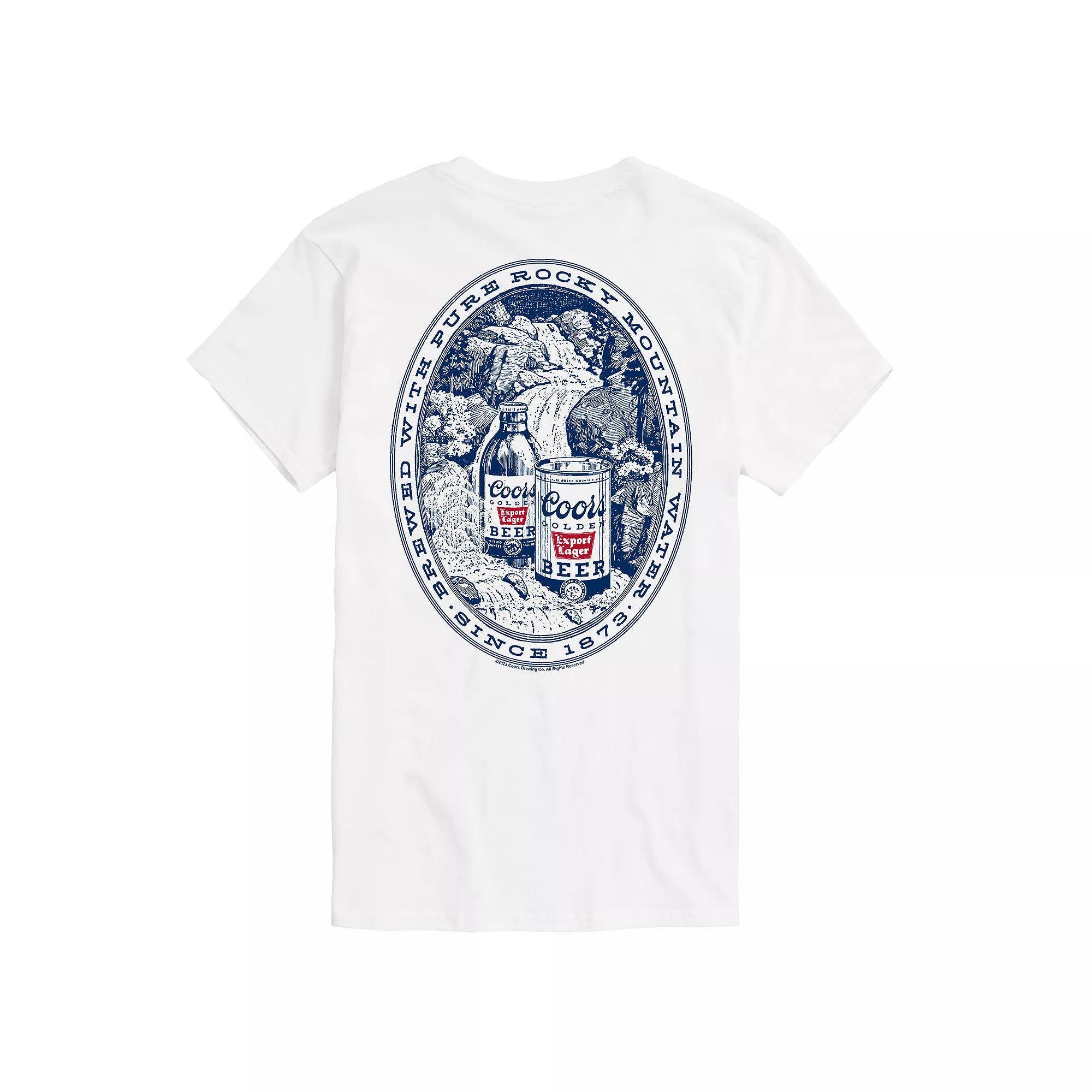 Big & Tall Coors Banquet Rocky Mountain Graphic Tee, Mens Product Image