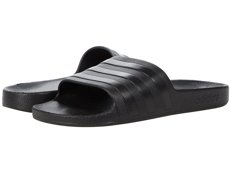 adidas Adilette Men's Aqua Slide Sandals, Size: 9, Off White White Product Image
