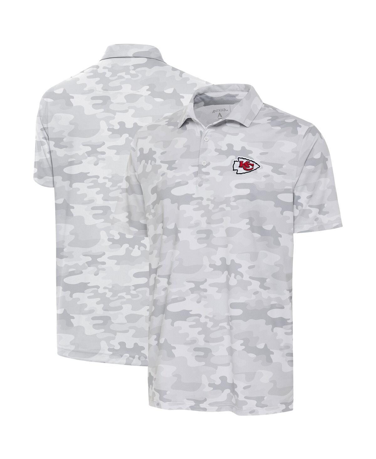 Men's Antigua White Los Angeles Rams Collide Polo, Size: XL Product Image