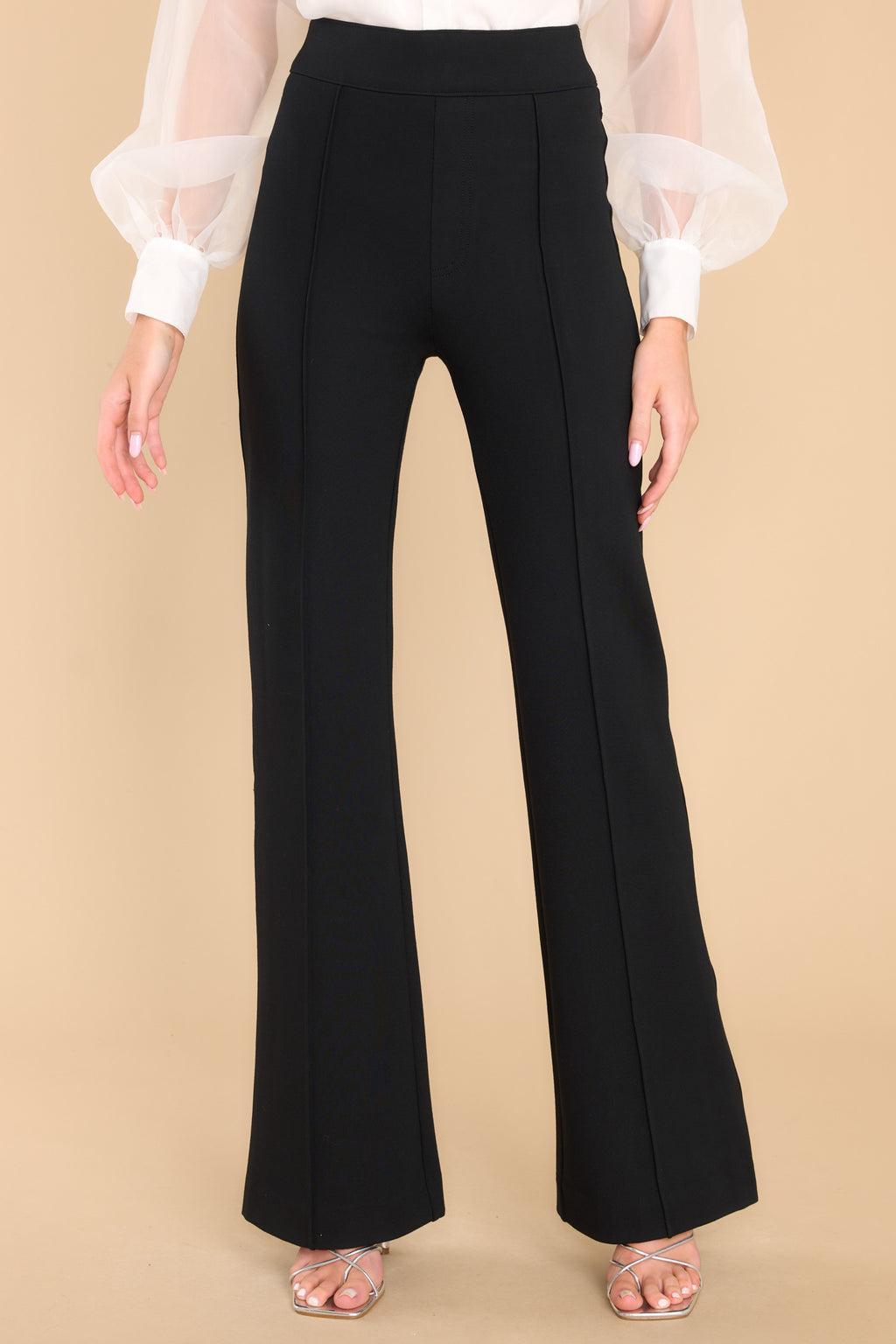 The Perfect Black Hi-Rise Flare Pants Female Product Image