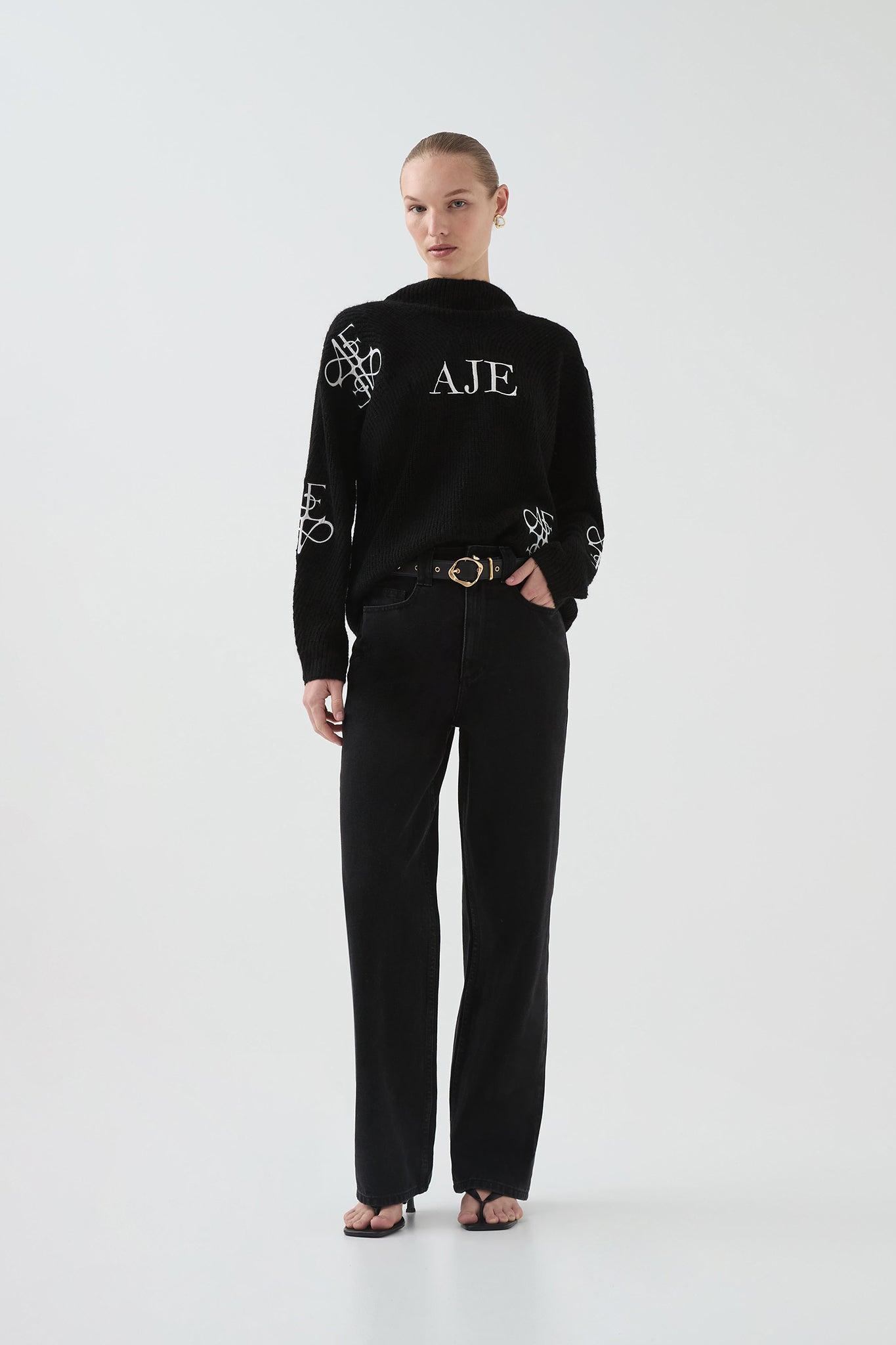 Nola Logo Knit Jumper Product Image