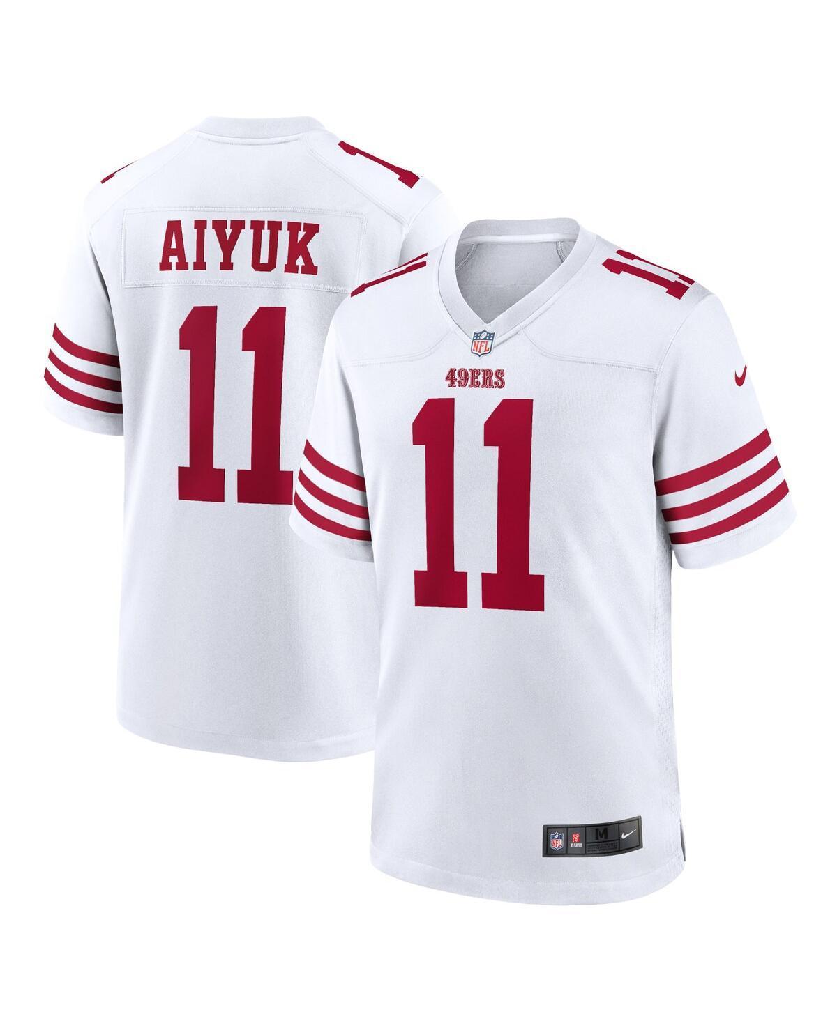 Men's Nike Brandon Aiyuk White San Francisco 49ers Player Game Jersey, Size: Medium Product Image