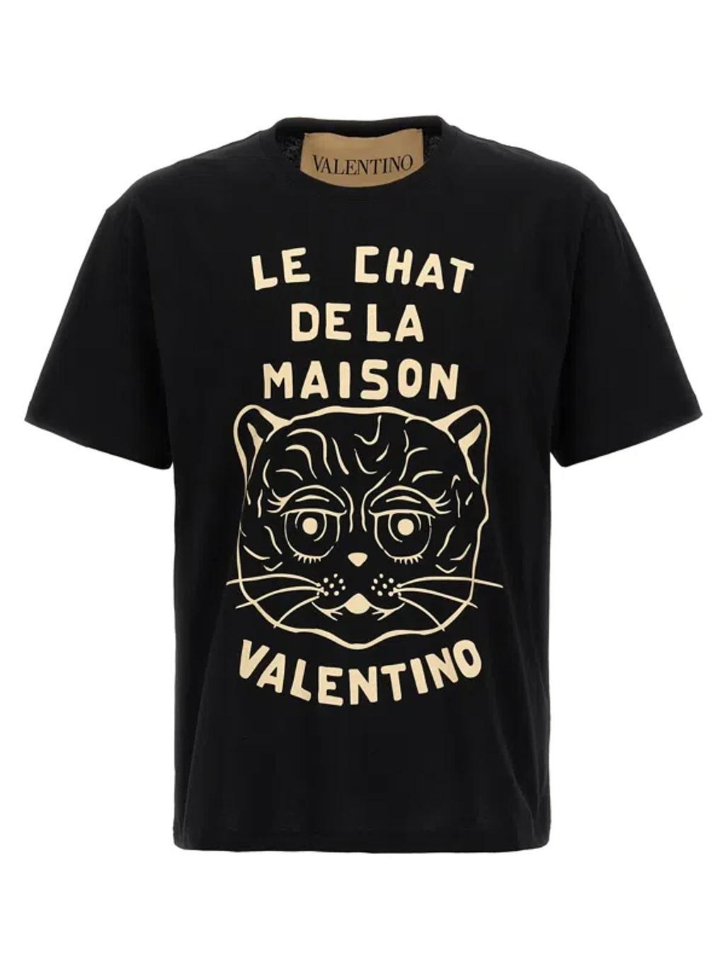 VALENTINO T-shirt Logo In Red Product Image