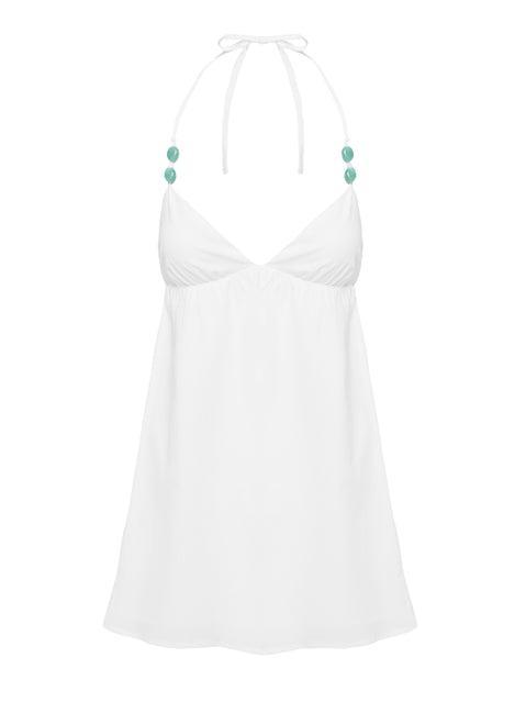 Melanea Mini Dress White Product Image