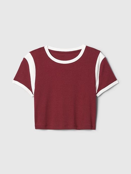 Modern Rib Cropped T-Shirt Product Image