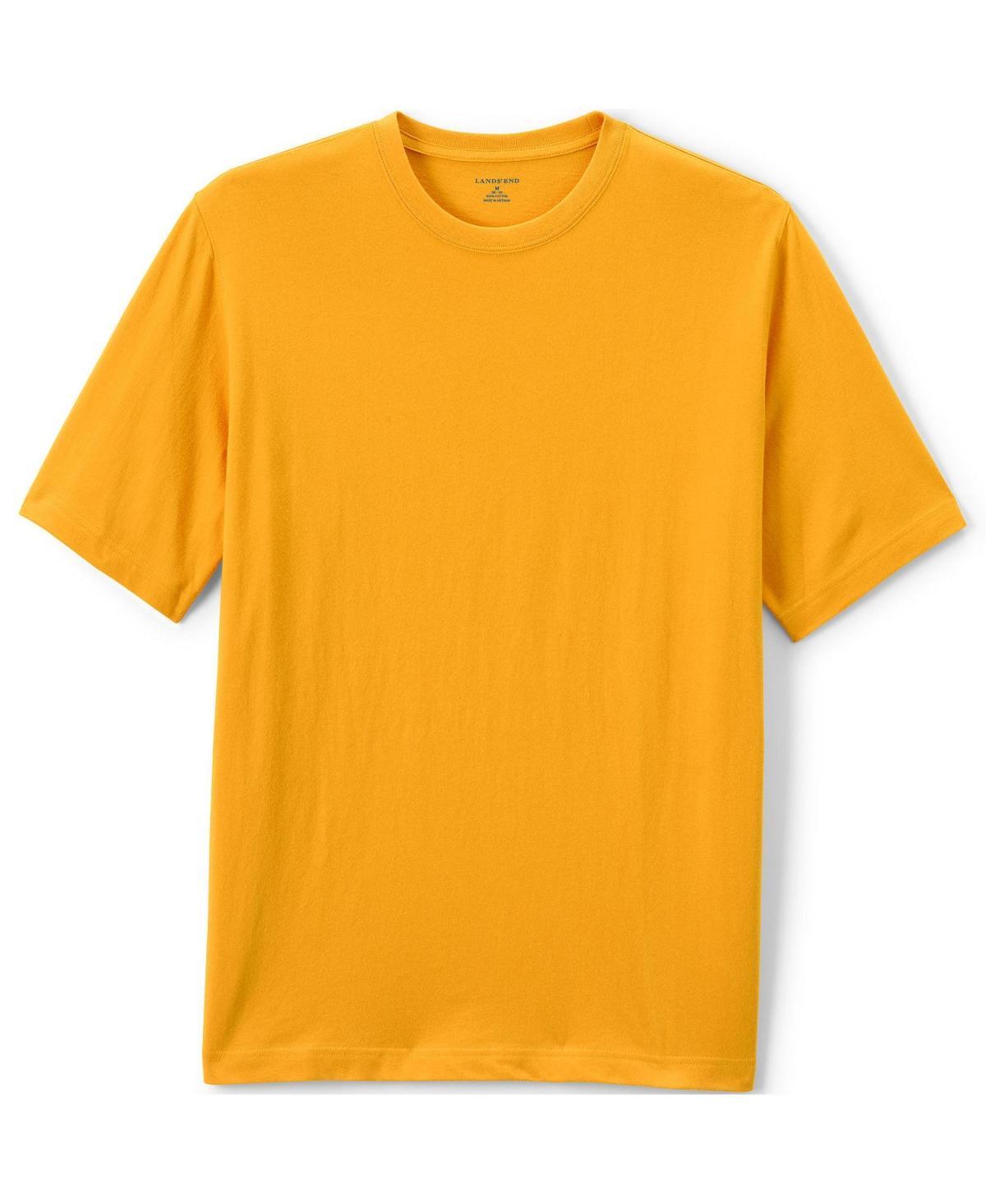 Men's Lands' End Essential Short Sleeve School Uniform T-shirt, Size: Small, Classic Blue Product Image