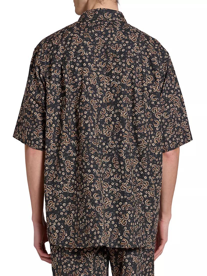 Labilio Floral Button-Front Shirt Product Image