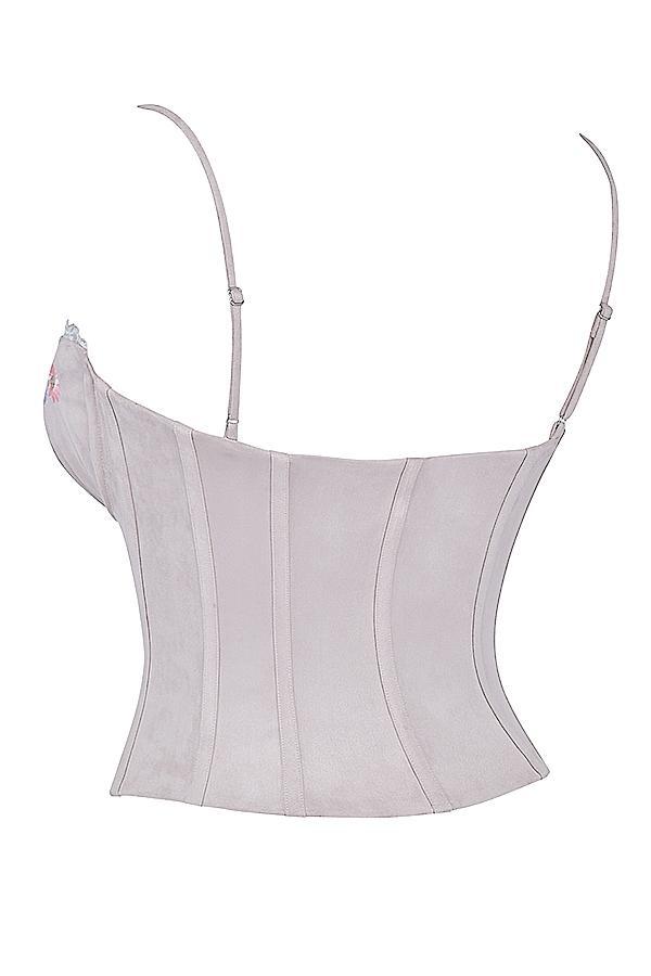 Petunia Light Lavender Embroidered Corset Product Image