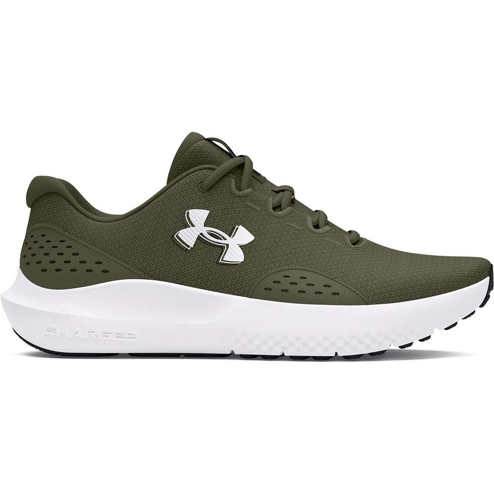 Under Armour Surge 4 Men's Running Shoes, Size: 12, Marine Green White Product Image