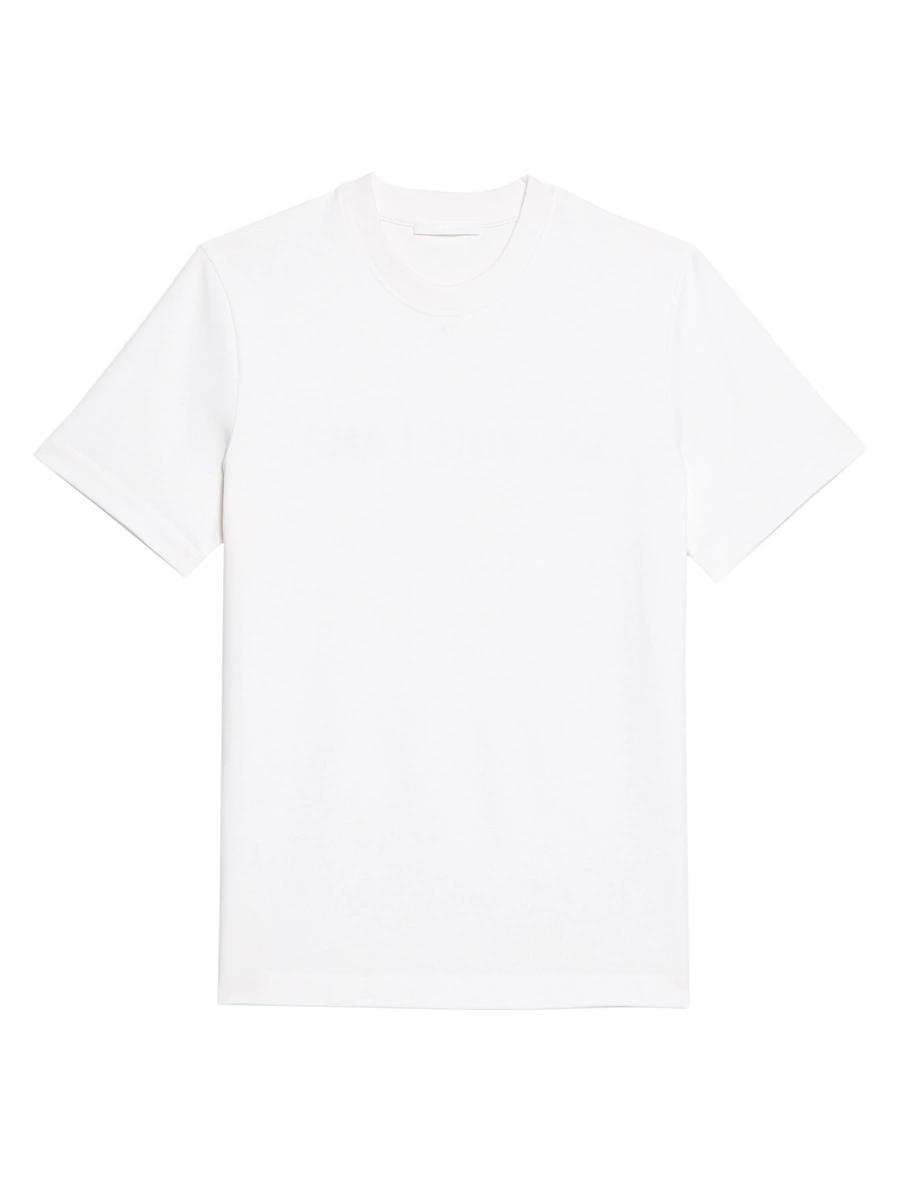 Mens Logo-Back Short-Sleeve Heavy Cotton T-Shirt Product Image