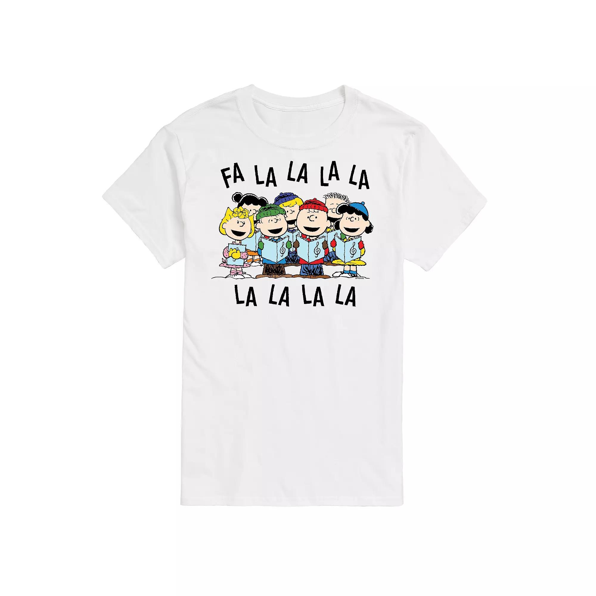 Mens Peanuts Fa La La Tee Product Image