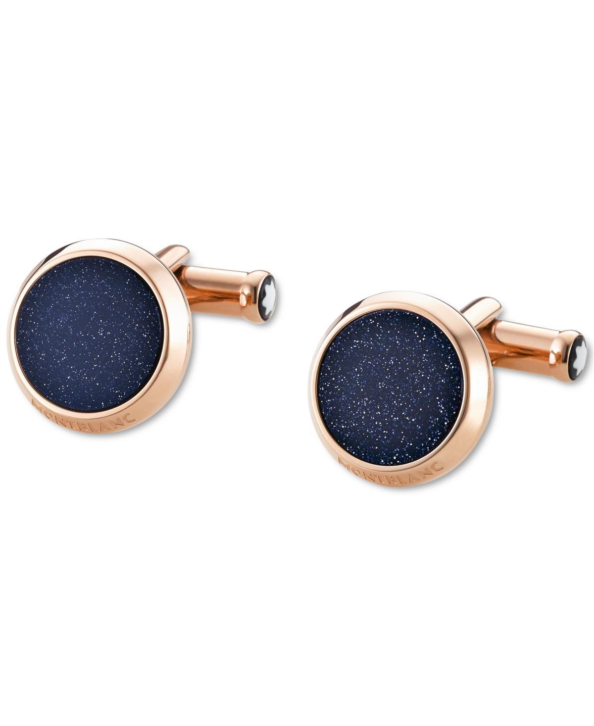 Montblanc Meisterstuck Goldstone Round Cufflinks Product Image