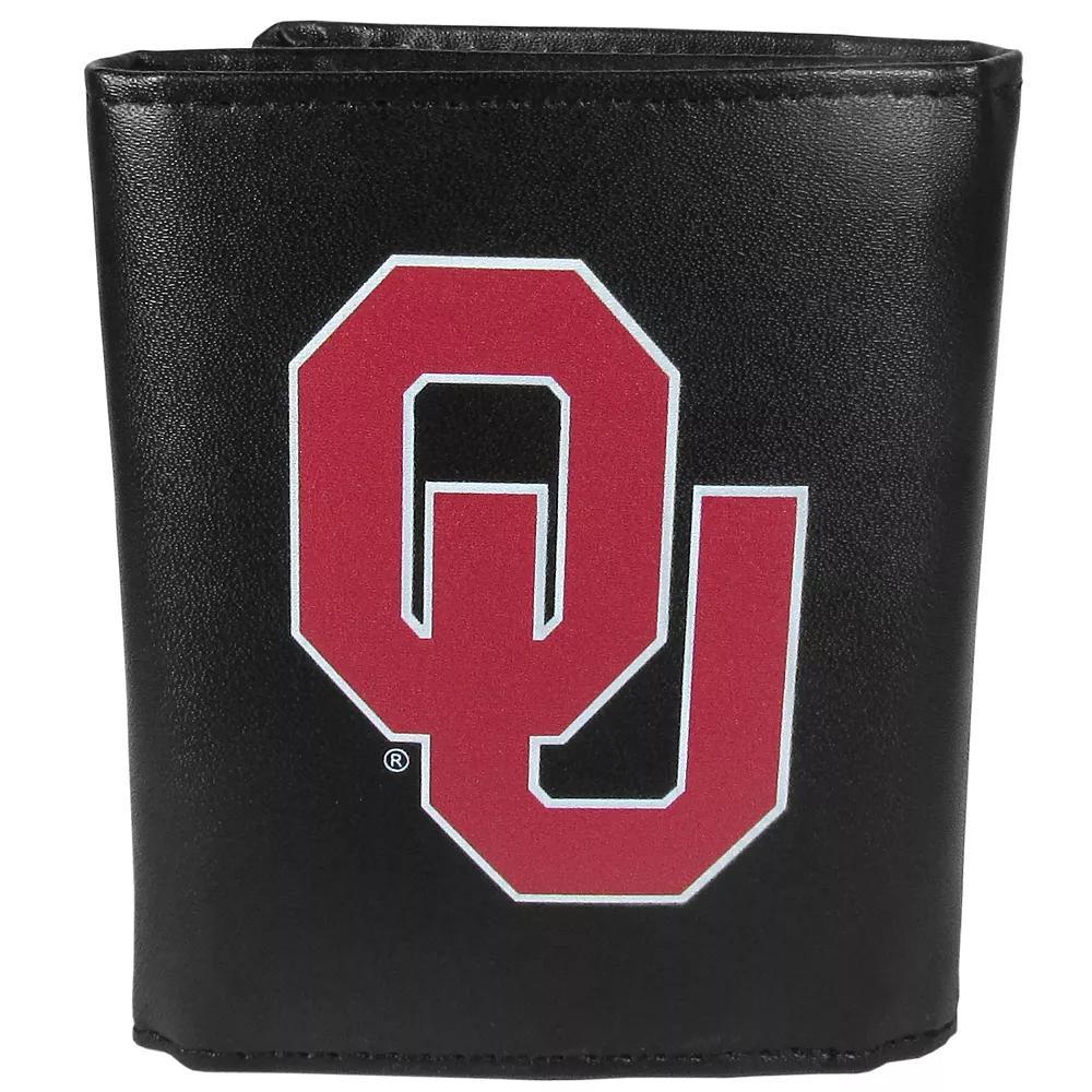 Men's Oklahoma Sooners Tri-Fold Wallet, Team Product Image