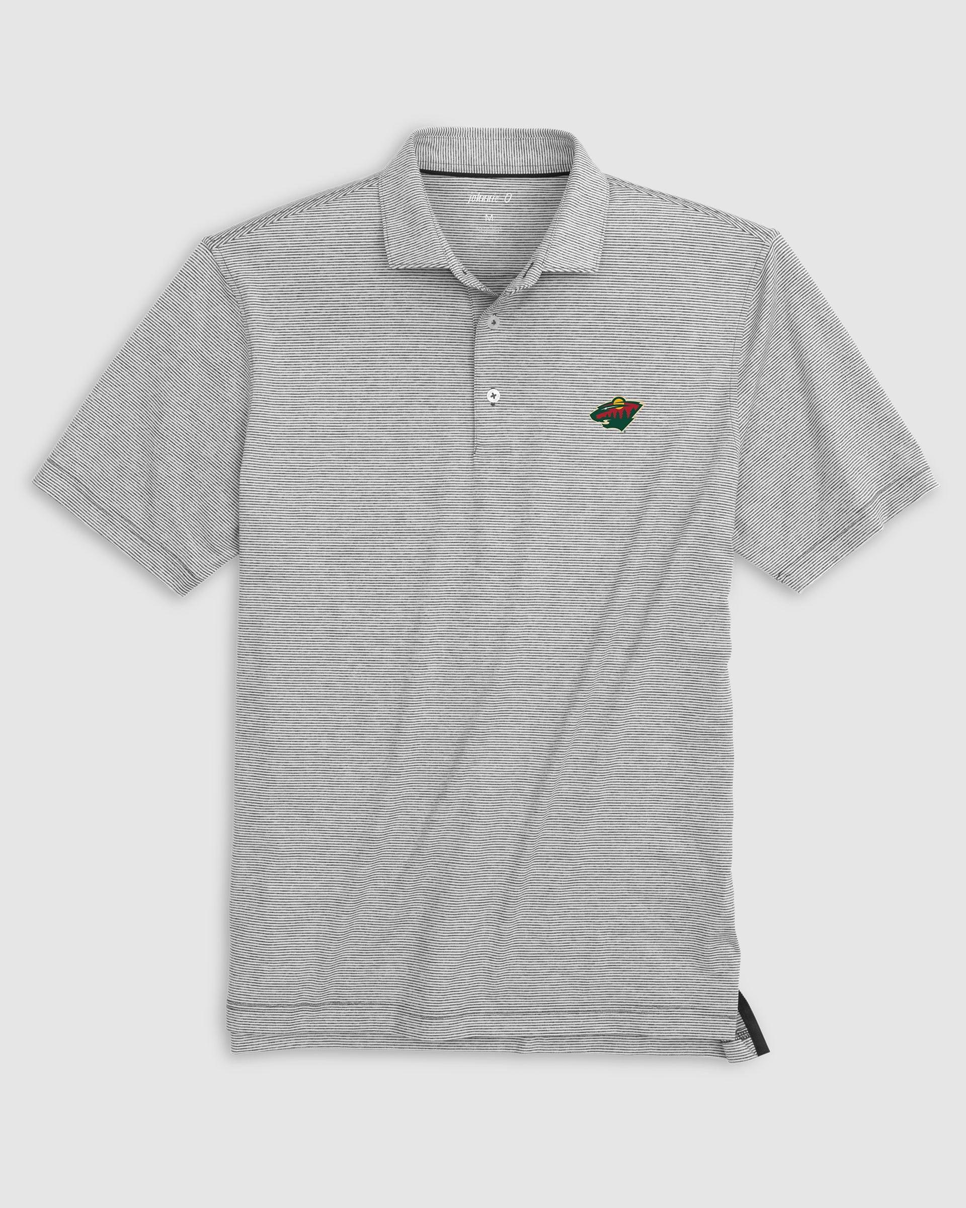 New York Rangers Lyndonn Striped Jersey Performance Polo Product Image
