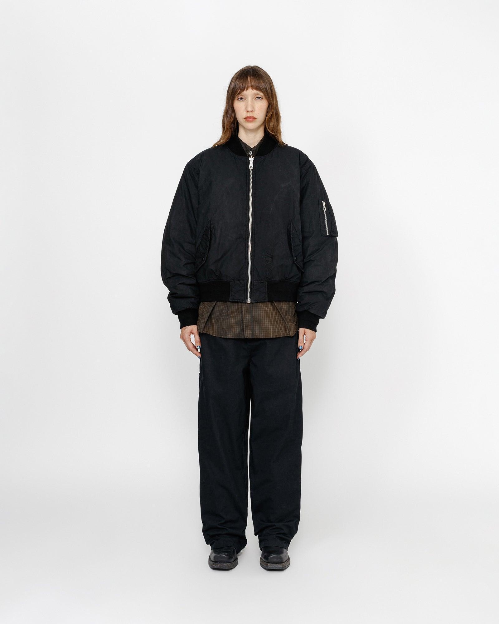 WAXED BUILT BOMBER JACKET Male Product Image