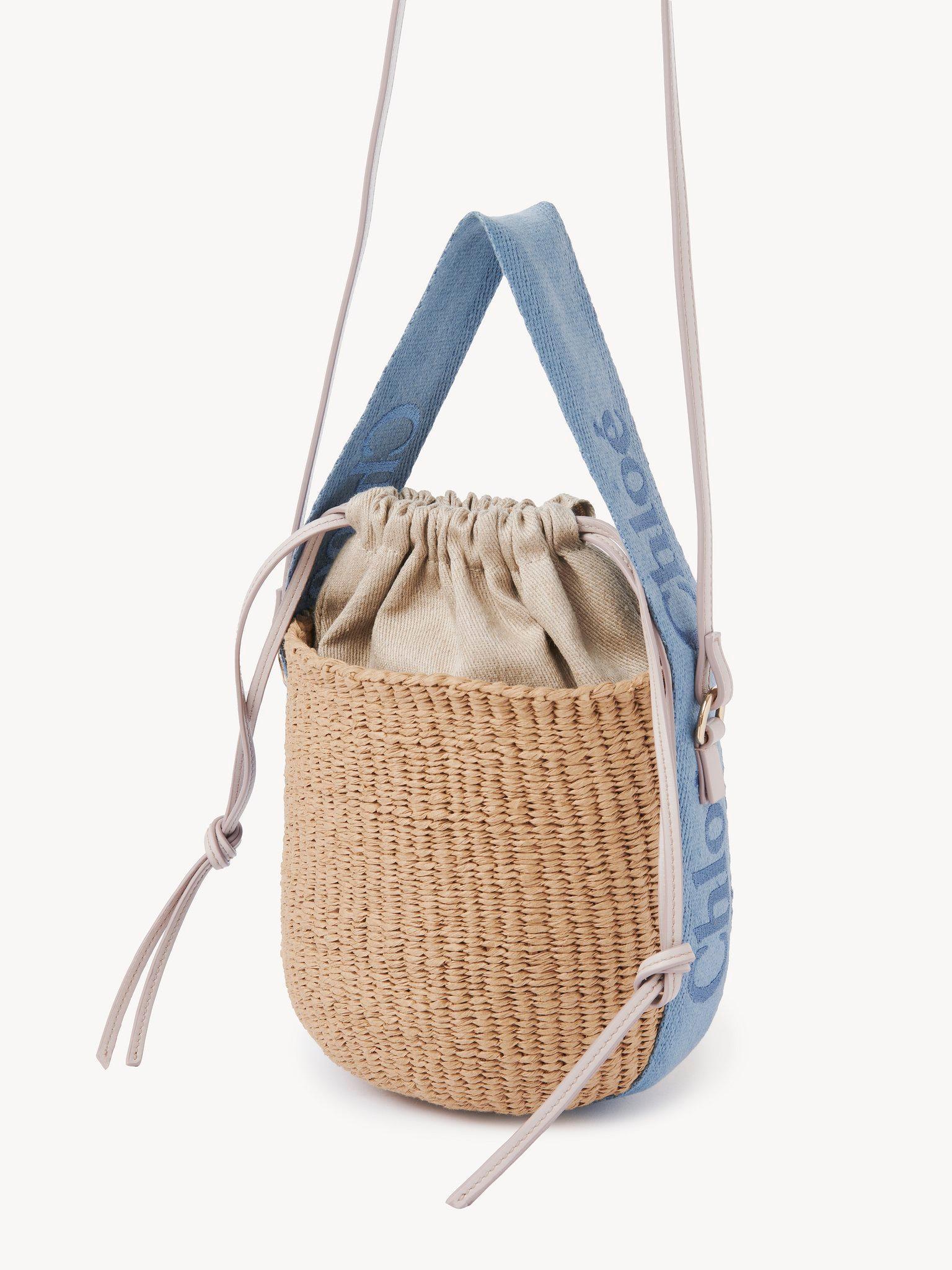 Small Woody tote bag in natural fibers Product Image