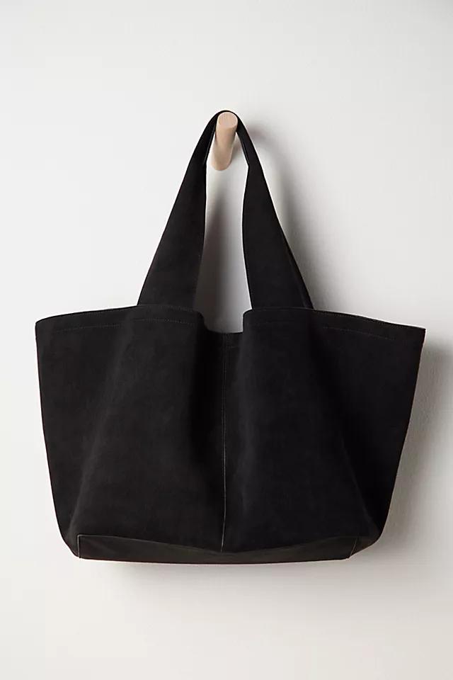 Blair Reversible Vegan Suede Tote Product Image