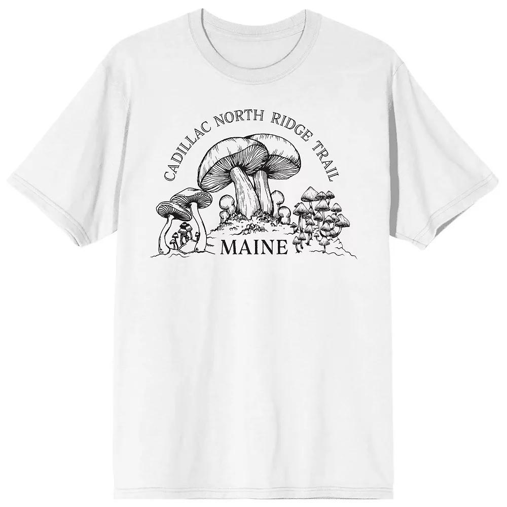 Men's Elevation 7573 Cadillac Graphic Tee, Size: Medium, White Product Image