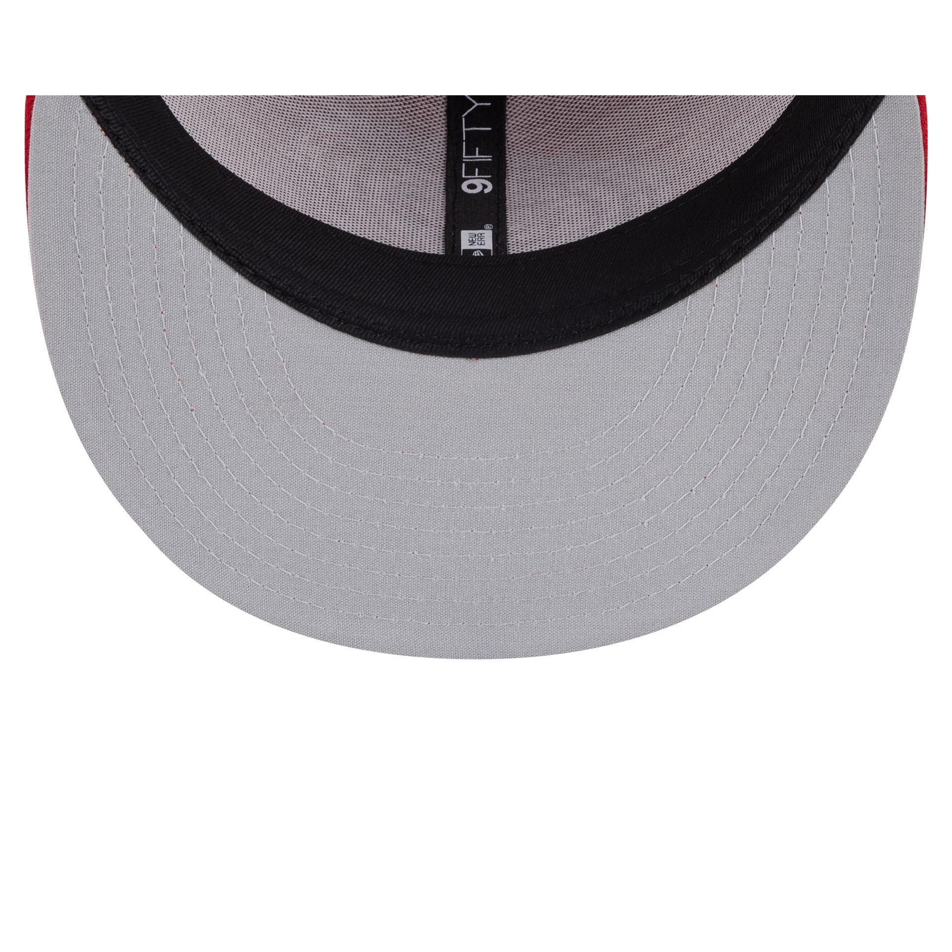 Boston Red Sox Floral Undervisor 59FIFTY Fitted Hat Male Product Image