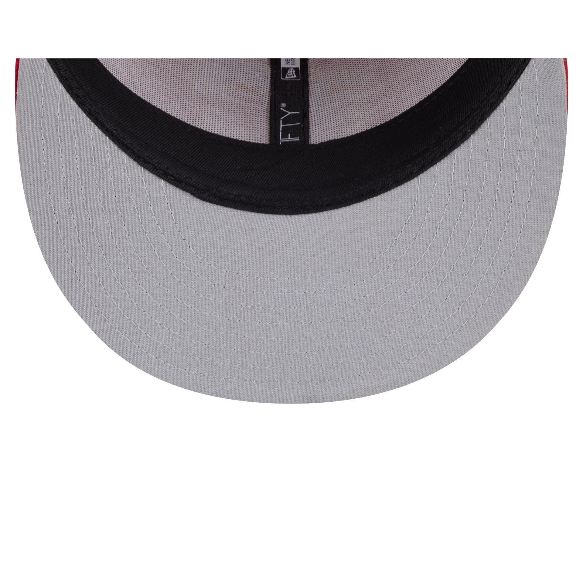Calgary Flames Team Tag 9FIFTY Trucker Hat Male Product Image