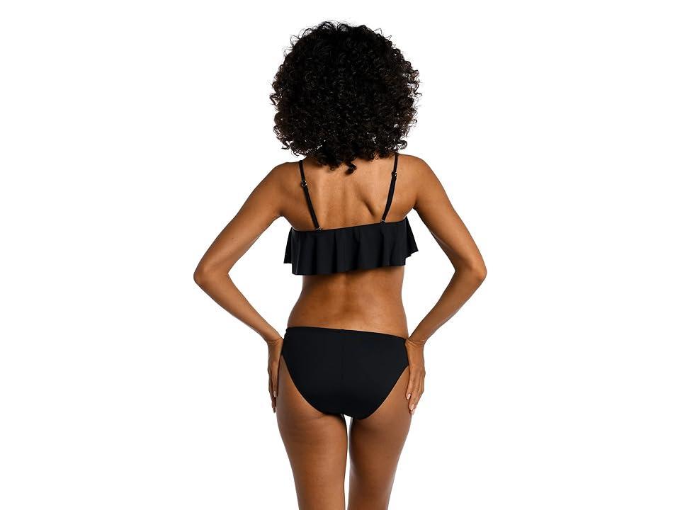 La Blanca Island Goddess Bandeau Ruffle Bra Women's Swimwear Product Image