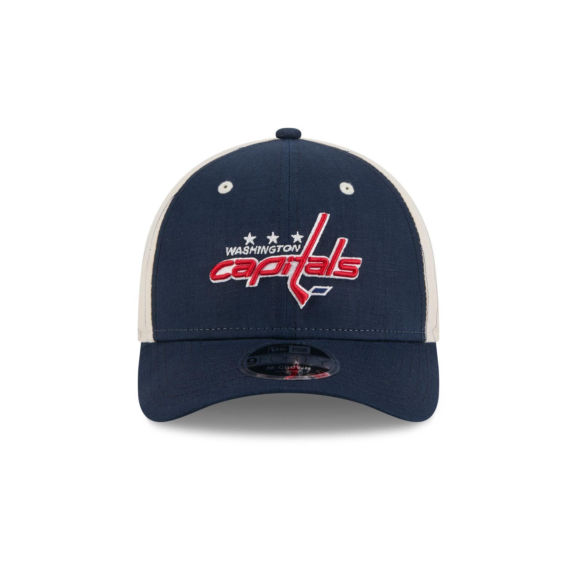 New York Rangers Linen 9FORTY M-Crown Snapback Hat Male Product Image