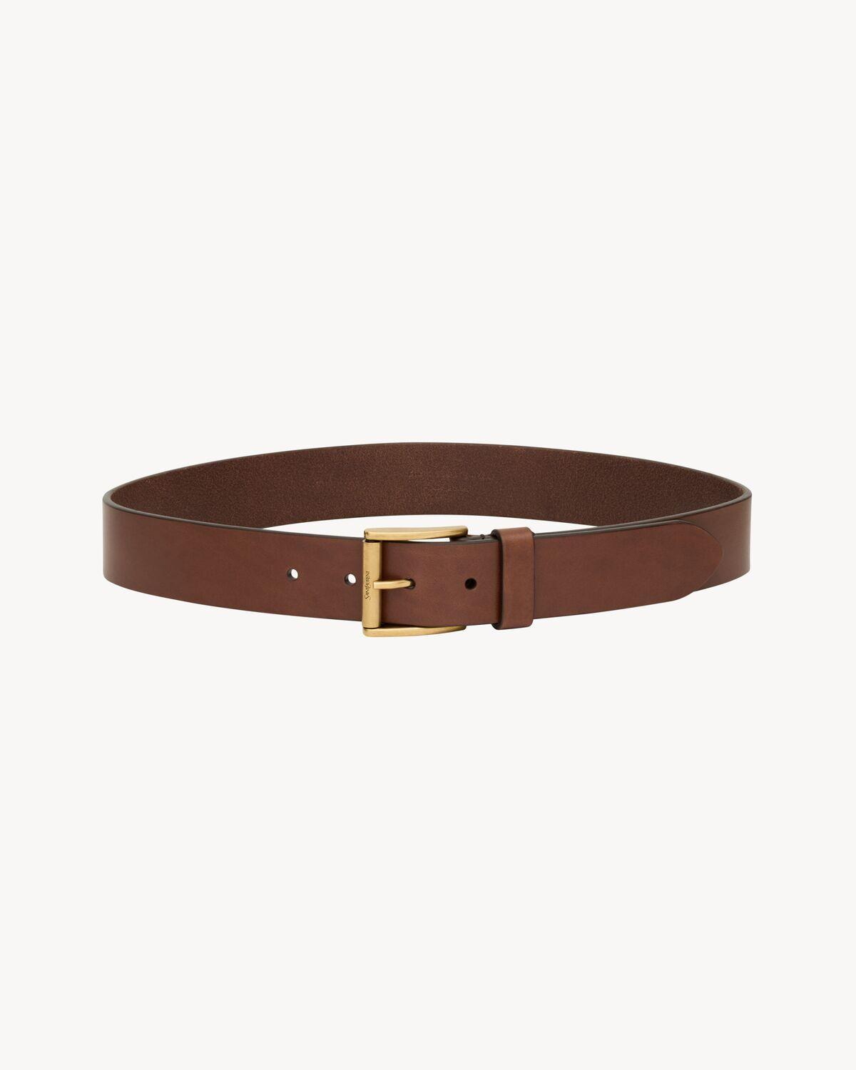 motorcycle belt in leather | Saint Laurent | YSL.com Product Image