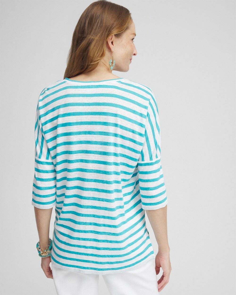 Linen Drop Shoulder Tunic Product Image
