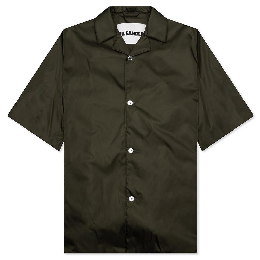 1952 Poplin Boxy Fit Shirt - Black Male Product Image