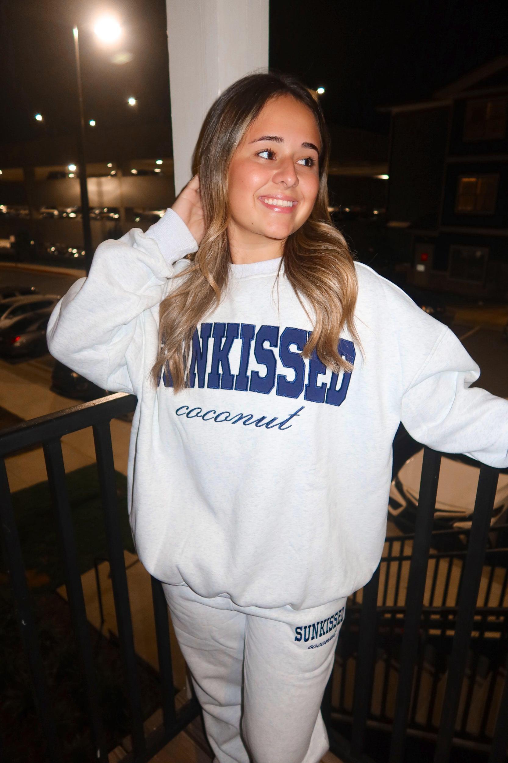 Pearl Grey Newport Sunkissed Sweatshirt Product Image